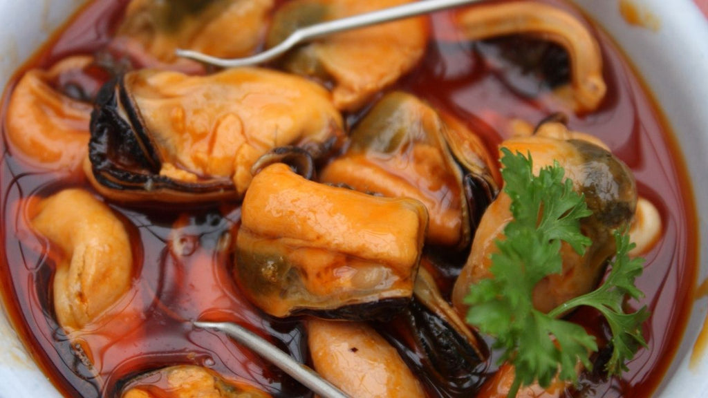 Rezept für Miesmuscheln in Escabeche