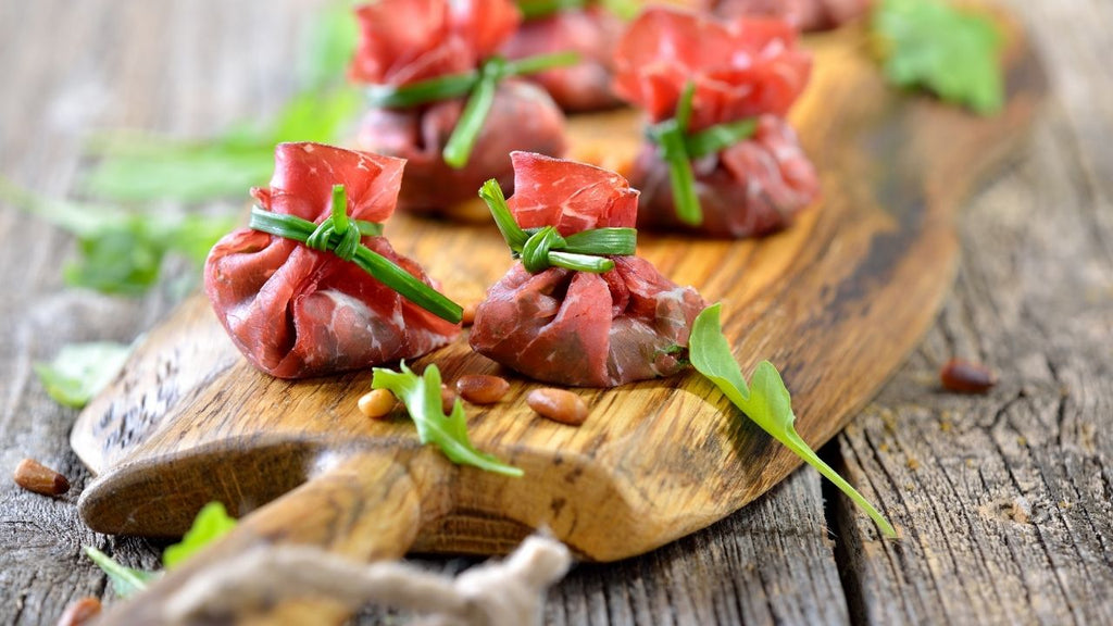 Rezept für Ravioli mit Cecina de Leon und Walnüssen