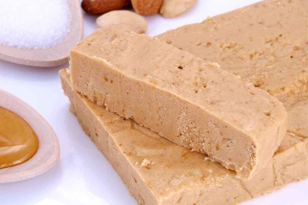 Recipe for Turrón de Jijona or Turrón Blando (soft nougat)