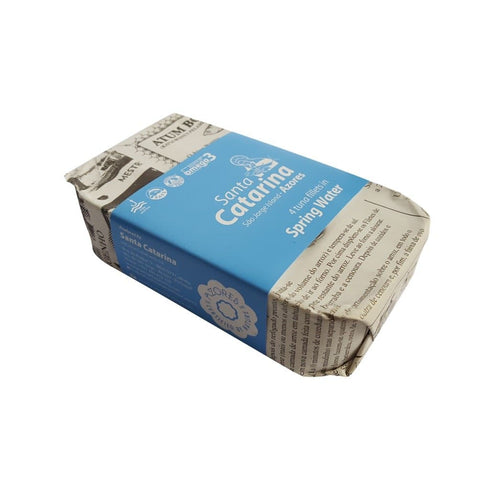 Atún de las Azores en agua de manantial 120g