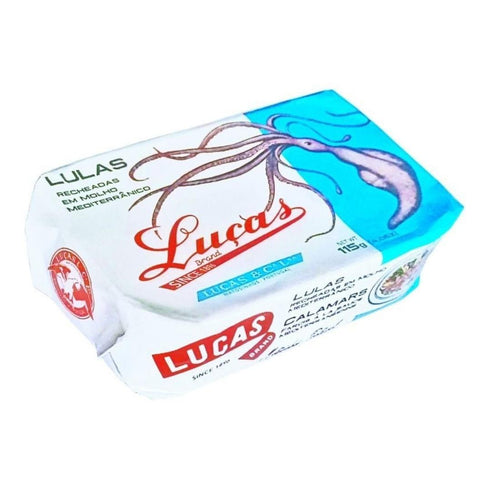 Chipirones Rellenos en Salsa Mediterránea Luças 115g