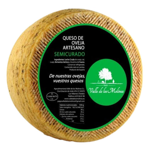 Queso Manchego de oveja semicurado 250g