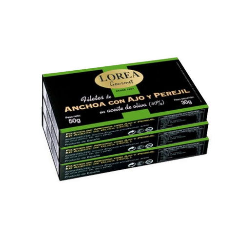 Anchovy fillets Cantabrian Sea with Parsley 50g
