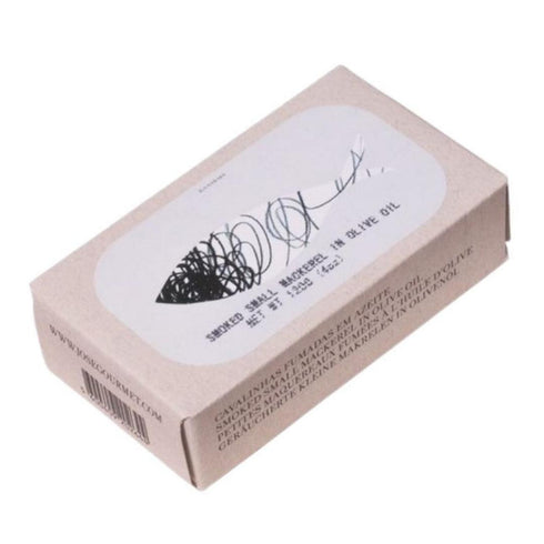 Small Mackerels in Smoked Olive Oil 90g