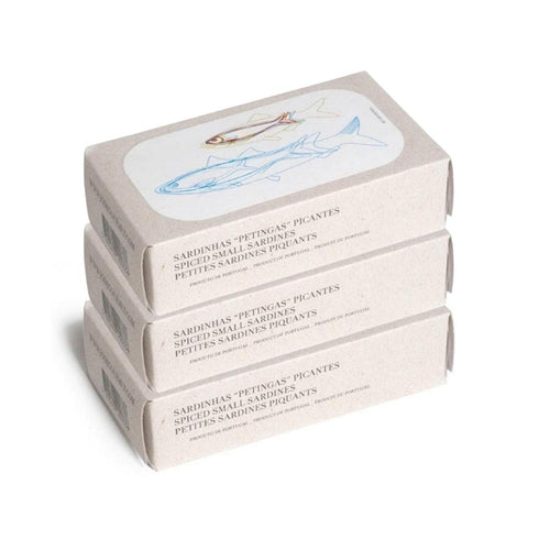 Small Sardines in Sunflower Oil and Piri-Piri 90g