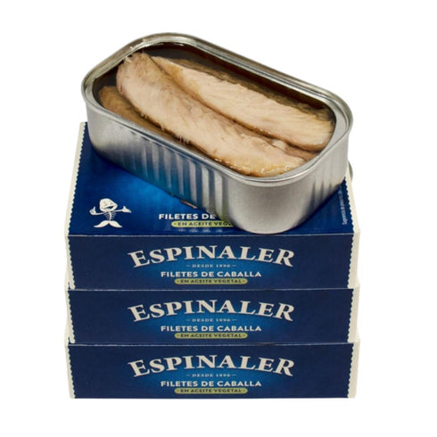 Makrelenfilets in Pflanzenöl 120g