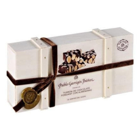 Nougat Premium dunkle Schokolade und Mandel 300g