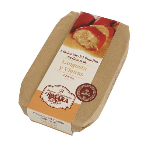 Piquillo Paprika mit Hummer und Jakobsmuscheln 250g