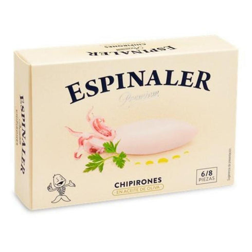 Premium Chipirones en aceite de oliva 6/8 111g