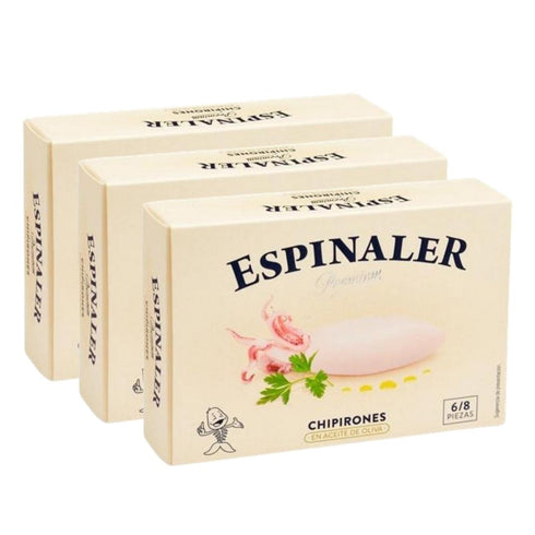 Premium Chipirones en aceite de oliva 6/8 111g