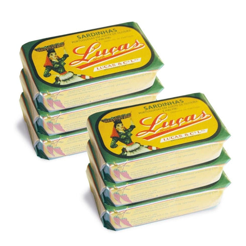Sardinas Picantes en Aceite de Oliva Luças 125g